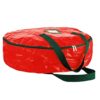 ZOBER Christmas Wreath Storage Bag 30" - Water Resistant Fabric Storage