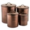 Old Dutch Canister Antique Copper