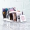 Clarity Vertical Plastic Palette Organizer for Storage of Cosmetics