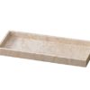 Creative Home Natural Champagne Marble Stone Vanity Tray