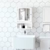 Bathroom Wall Storage Cabinet with Adjustable Shelf
