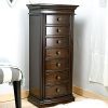 Hives and Honey 9006-615 Landry Jewelry Armoire, 18W x 12.5D x 40H, Walnut