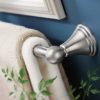 Moen DN8424BN Preston 24-Inch Bathroom Towel Bar, Brushed Nickel
