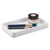 InterDesign Gia Countertop Guest Towel Tray, Bathroom Vanity Organizer