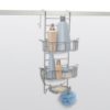 Zenna Home Over-The-Shower Door Caddy, Stainless Steel