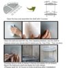 Shower Shelf Kitchen Storage Basket Adhesive Suction Corner