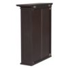 Elegant Home Fashion Neal Medicine Cabinet - Modern Storage Solution in Dark Espresso