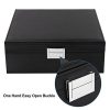 Jewelry Box Organizer 40 Section Display Tray Storage Case Drawer 2 Layers Large