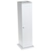 Free Standing White Toilet Paper Bathroom Cabinet Holder