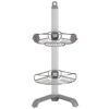 Corner Shower Caddy, Rust-Proof Stainless Steel and Anodized Aluminum