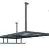 NewAge Products VersaRac Gray 1 Overhead Rack and 2 Piece Accessory Kit