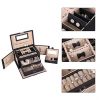 SONGMICS Jewelry Box, Girls Jewelry Organizer, Mini Travel Case