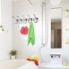 Whitgo Wall Mount Coat Hook, 2 Pack 15 Hooks Stainless Steel Coat Hangers