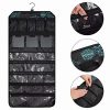BAGSMART Double-sided Hanging Jewelry Organizer Roll up Bag for Earrings