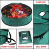 ProPik Wreath Storage Bag Polyester Tear Resistant Fabric