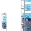 Honey-Can-Do BTH-03484 6 Tier Metal Tower Bathroom Shelf