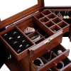 Rowling Extra Large Wooden Jewelry Box - Elegant Storage Solution for Your Precious Jewelry Collection!