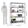 LANGRIA 5 Tier Garage Shelving Shelving Unit, Storage Rack Garage Shelf