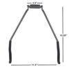 Stalwart 75-ST6016 Bike Rack Wall Hook, Wall Mount Flip-Up Bike Storage