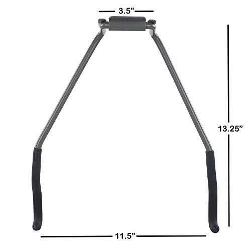 Stalwart 75-ST6016 Bike Rack Wall Hook, Wall Mount Flip-Up Bike Storage