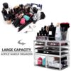 3 Pieces Acrylic Cosmetic Storage Drawers and Jewelry Display Box