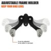 Ibera Horizontal Bicycle Bike Wall Hanger, Bike Hook Holder Storage Rack