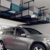 FLEXIMOUNTS 4x8 Overhead Garage Storage Rack Adjustable Ceiling Garage