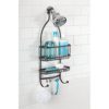 InterDesign York Metal Wire Hanging Shower Caddy, Extra Wide Space