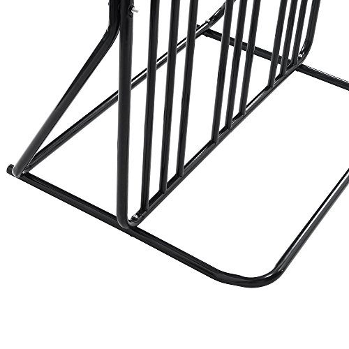 Streamline Storage: Heavy-Duty 6-Bike Rack for Garage & Home