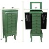 Jewelry Treasure Armorie Cabinet Chest Big Storage Box Organizer
