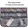Jewelry Organizer with Rotating Hanger Dual Sides 76 Pockets