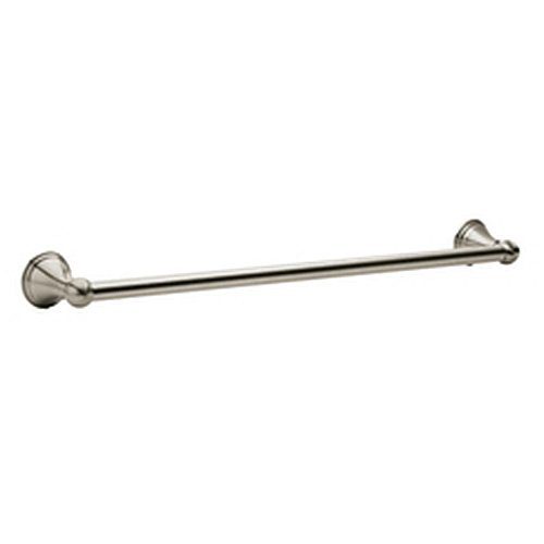 Moen DN8424BN Preston 24-Inch Bathroom Towel Bar, Brushed Nickel