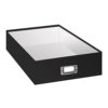 Pioneer Jumbo Scrapbook Storage Box, Black