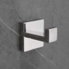 Nolimas Bath Towel Hook SUS 304 Stainless Steel Square Clothes Towel