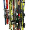 StoreYourBoard Omni Ski and Snowboard Wall Storage Rack | Holds 10 Pairs