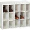 ClosetMaid 8983 Stackable 15-Unit Organizer, White