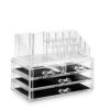 Cosmetic Makeup Organizer & Jewelry Storage Display Case