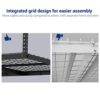 Heavy Duty Overhead Garage Adjustable Ceiling Storage Rack