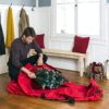 Rolling Duffel Holiday Decoration Storage Bag