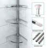 Lifewit Corner Shower Caddy 3 Tier Adjustable Bathroom