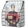 Metal Mesh Wire Shelf - Hanging Folder Mail Document Organizer