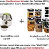 Airtight Food Storage Containers for Pantry Organization and Storage