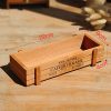 1pc Antique Wooden Table Sundries Container Cosmetics Organizer Jewelry
