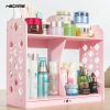HECARE Plastic Jewelry Box Office Organizer Storage Box Case