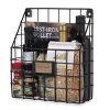 Metal Mesh Wire Shelf - Hanging Folder Mail Document Organizer
