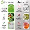 [13-Pack] Glass Storage Containers with Lids - Glass Food Storage Containers