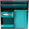 Office Desk Organizer Metal Mesh with 3 Paper Trays and 2 Vertical Upright