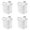STERILITE 12248004 Laundry Basket, 62 L, White