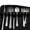 LAMINET Deluxe Heavy-Duty Quilted Flatware Storage Case - Holds Service