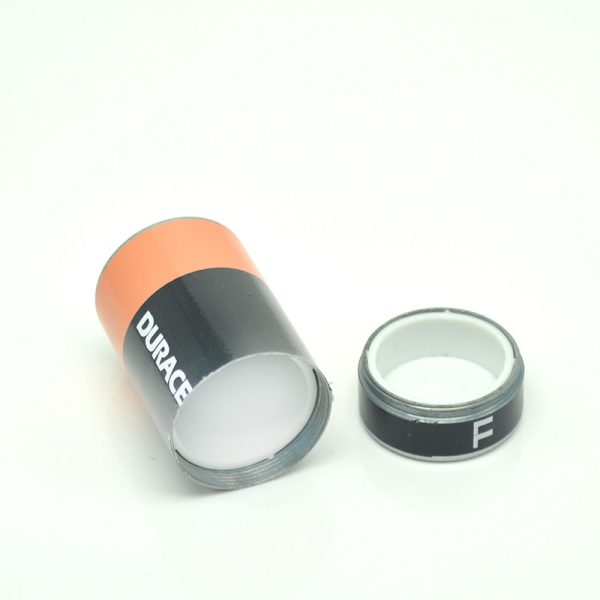 1PC Diversion Safe Stash Pill Box Battery Secret Hidden Money Coins Container